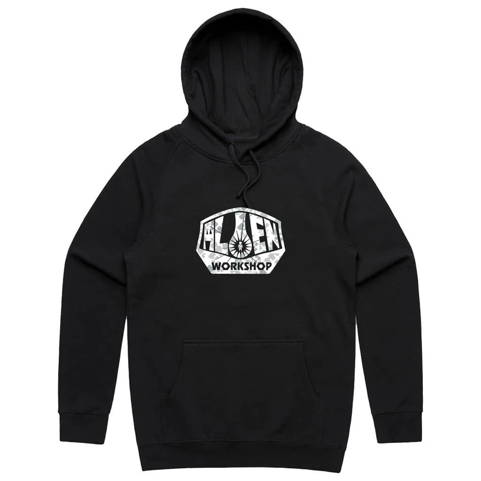 GIRL Alien Workshop OG Key Camo Pullover Hoodie Black