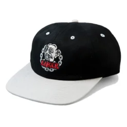 Baker Chain Snapback Hat Black/Tan