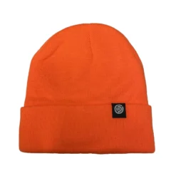Escapist Tab Cuff Beanie Safety Orange