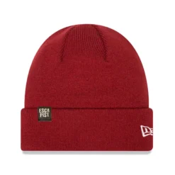 Escapist X New Era Tab Knit Beanie Cardinal