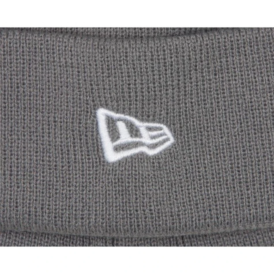 Escapist X New Era Tab Knit Beanie Grey - Image 2