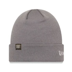 Escapist X New Era Tab Knit Beanie Grey
