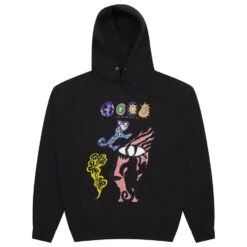 Frog Breath Of Stars Hoodie Black