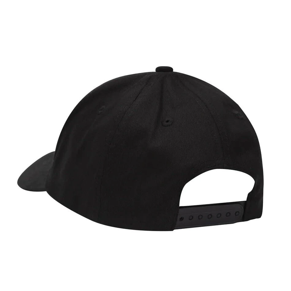Frog Happy Frog 6-Panel Snapback Hat Black - Image 2