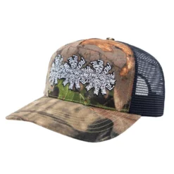 Fucking Awesome Three Spiral Snapback Hat Camo