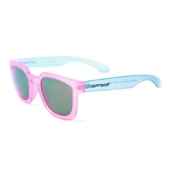 Happy Hour Wolf Pup Sunglasses Pink Clear Blue