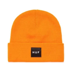 Huf Box Logo Beanie Orange