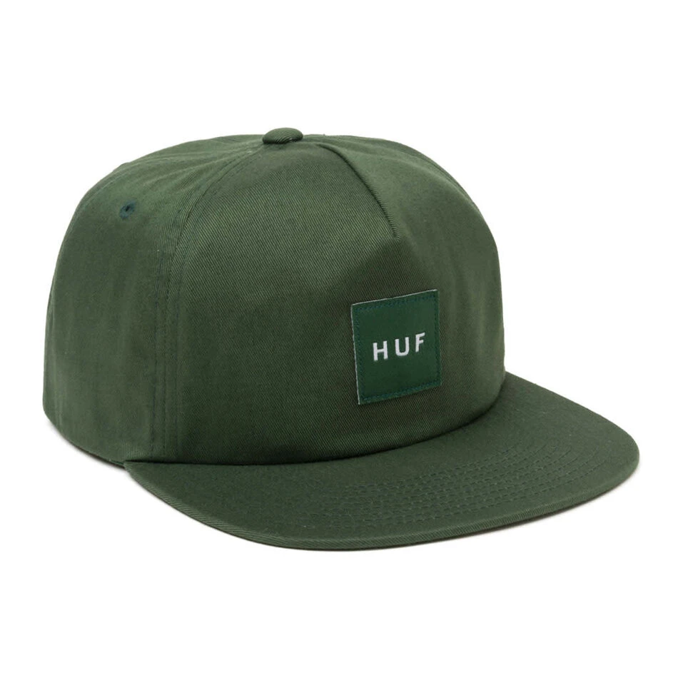 Huf Box Logo Snapback Hat Avocado