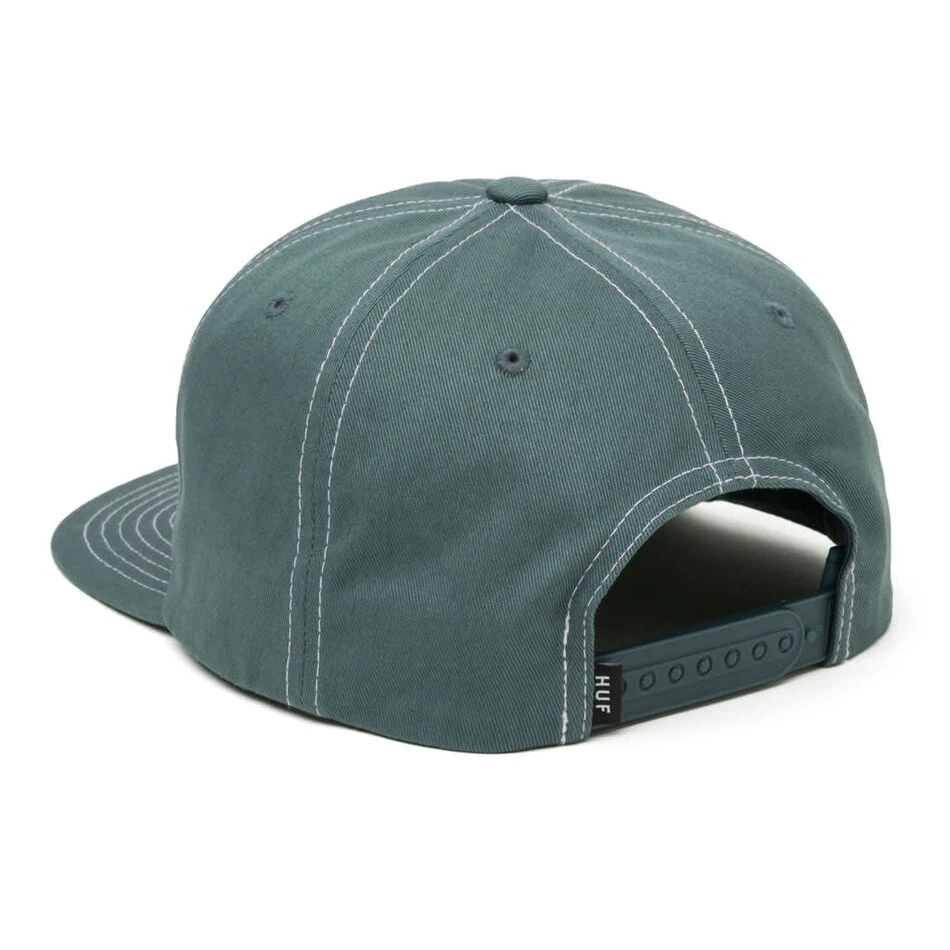 Huf TT Snapback Hat Pine/White - Image 2