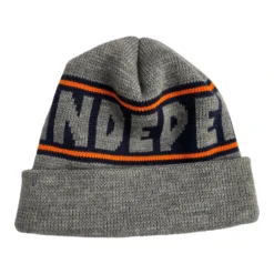 Independent Bar Logo Long Shoreman Beanie Dark Grey