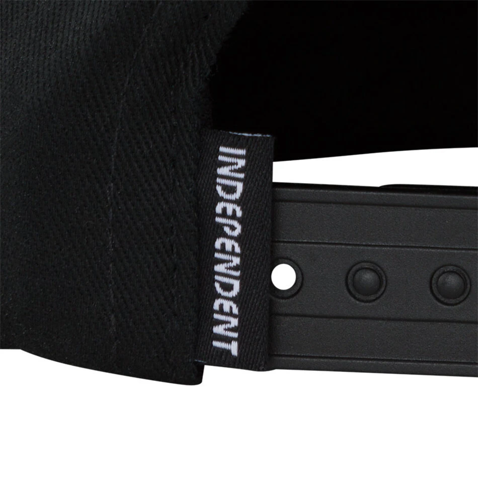 Independent Groundwork Snapback Hat Black - Image 2