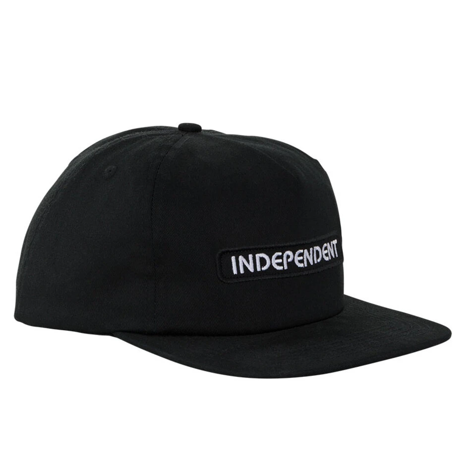 Independent Groundwork Snapback Hat Black - Image 3