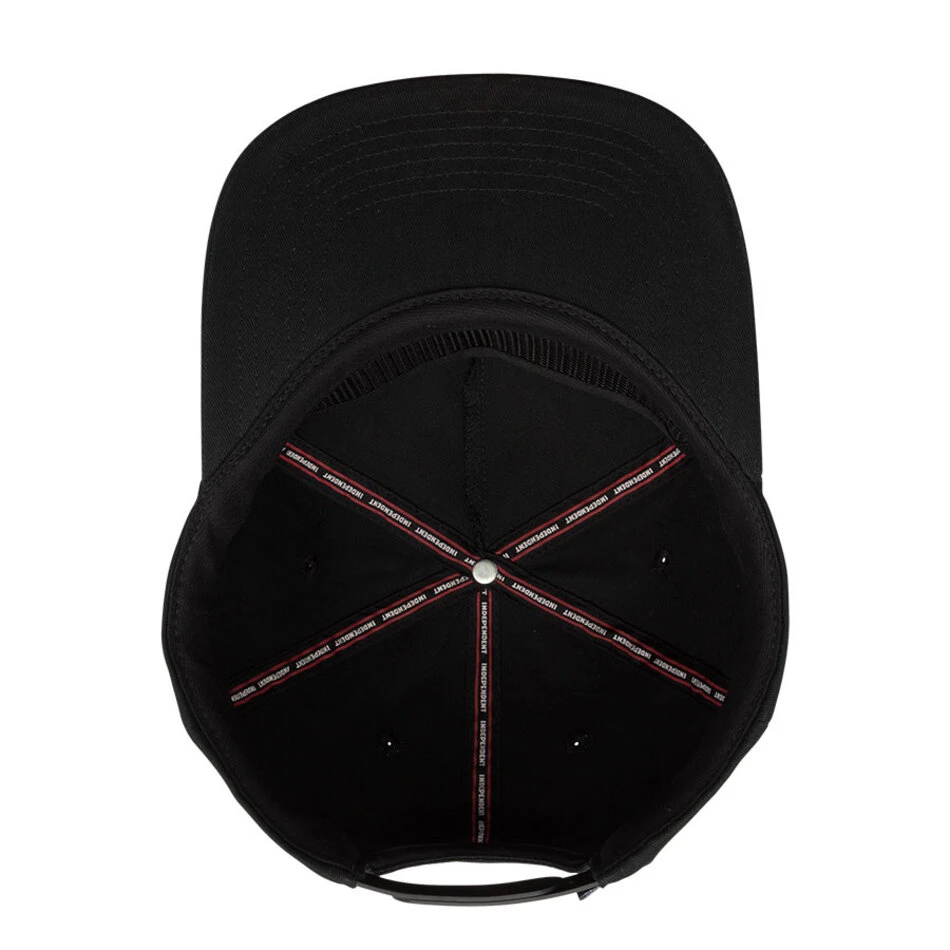 Independent Groundwork Snapback Hat Black - Image 6