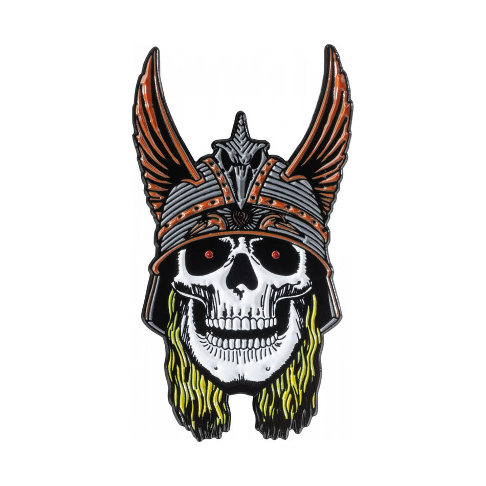 Powell Peralta Andy Anderson Skull Lapel Pin