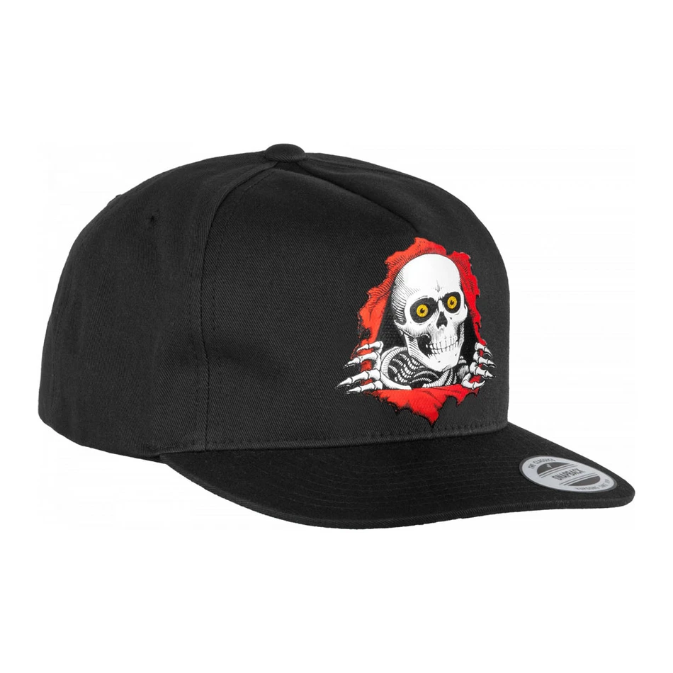 Powell Peralta Ripper Snapback Hat Black