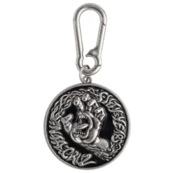Santa Cruz Screaming Hand 50 Nickel Keychain