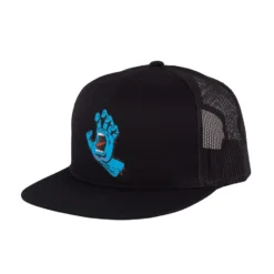 Santa Cruz Screaming Hand Mesh Trucker Hat Black