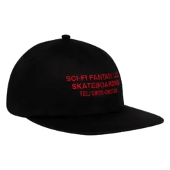 Sci-Fi Fantasy Business Post Snapback Hat Black