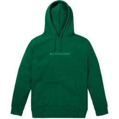 Sci-Fi Fantasy Logo Hoodie Dark Green
