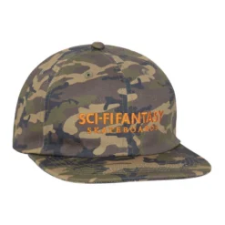 Sci-Fi Fantasy Skateboards Snapback Hat Camo