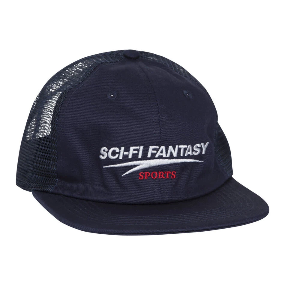 Sci-Fi Fantasy Sports Mesh Snapback Hat Blue