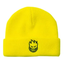 Spitfire Bighead Cuff Beanie Yellow/Black