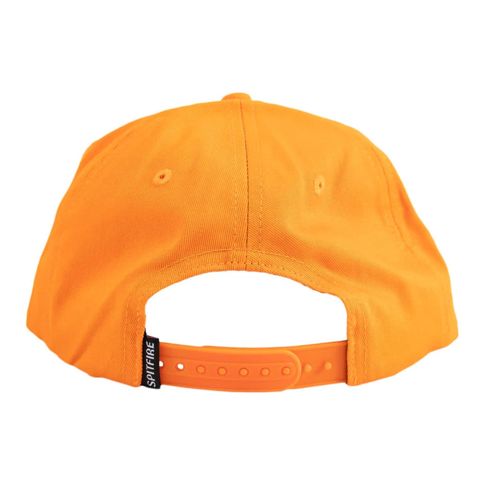 Spitfire Bighead Snapback Hat Orange/Black - Image 2
