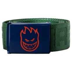 Spitfire Classic 87 Web Belt Jacquard Dark Green