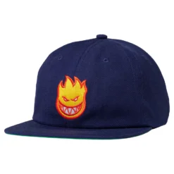Spitfire Lil Bighead Fill Snapback Hat Navy/Red