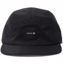 Stance Kinetic Strapback Hat Black
