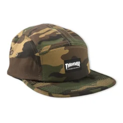 Thrasher 5 Panel Hat Camo