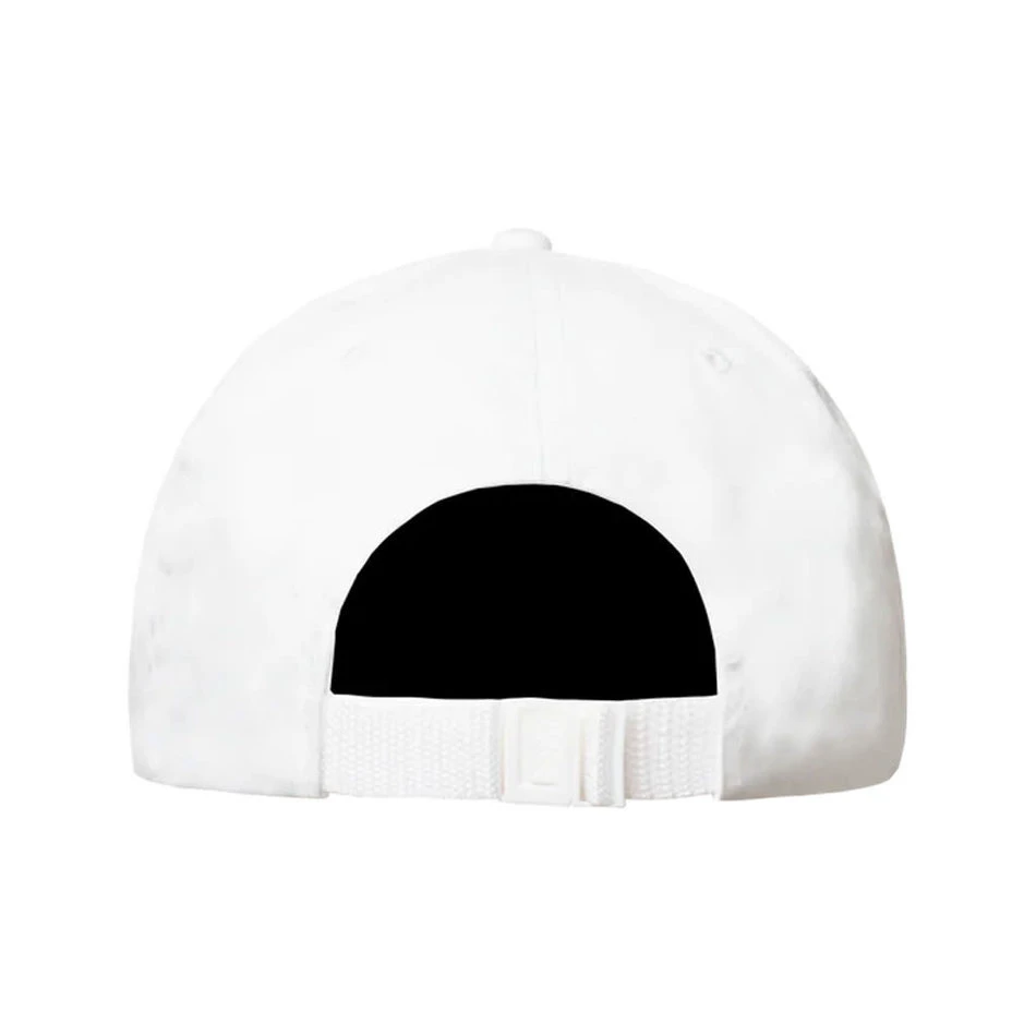 Tired Scholar Strapback Unstructured Hat White - Image 3