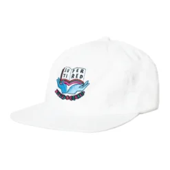 Tired Scholar Strapback Unstructured Hat White