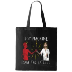 Toy Machine Bury The Hatchet Tote Bag Black