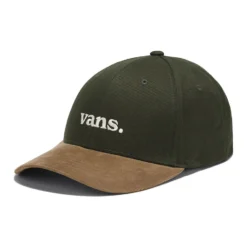 Vans 66 Structured Jockey Snapback Hat Deep Forest