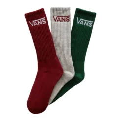 Vans Classic Crew Socks 3-Pack Eden