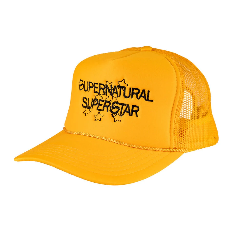 Welcome Superstar Snapback Trucker Yellow